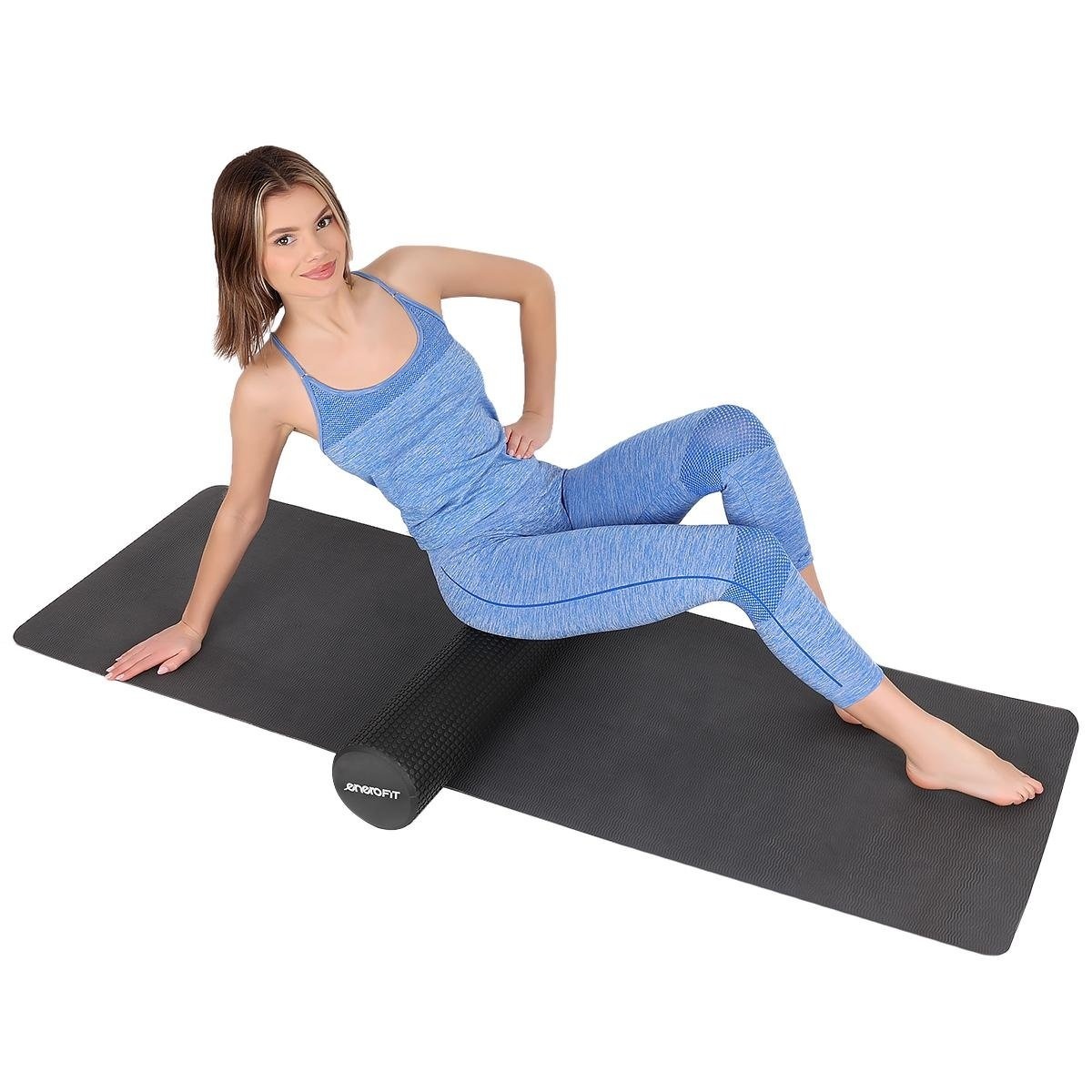 Multifunctionele Foam Roller 90cm - Fitness, Yoga en Herstel