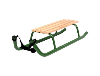 Authentieke Beukenhouten Slee - Traditioneel Nederlands Design - 110 cm