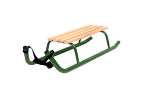 Romantische Duo Slee - Luxe Houten Uitvoering voor Twee Personen