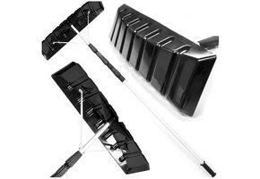 Premium Aluminium Sneeuwschuiver - Ergonomisch - 2,2kg Lichtgewicht