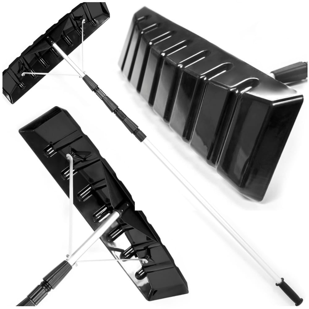 Premium Aluminium Sneeuwschuiver - Ergonomisch - 2,2kg Lichtgewicht