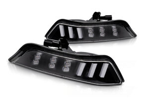 Sportieve LED Koplampen geschikt voor Ford Mustang 2015-2017 | Zwart Design met Dynamische Richtingaanwijzers