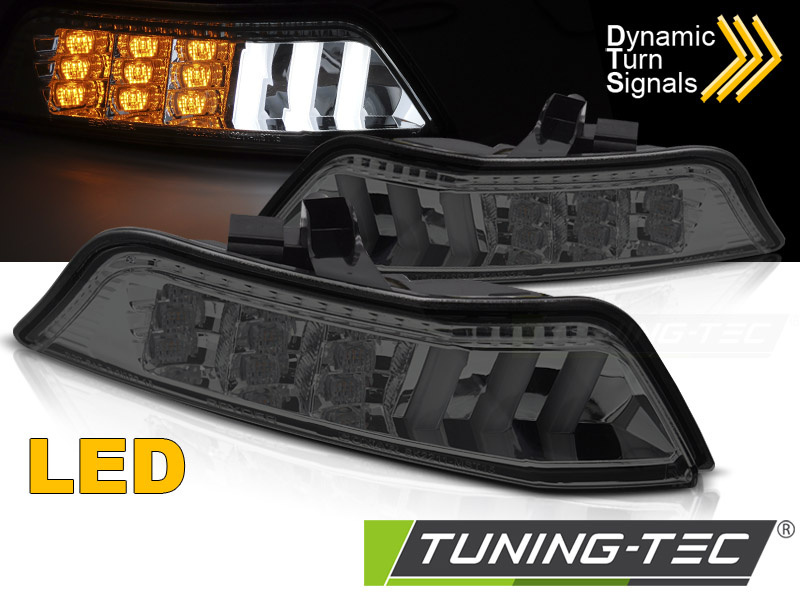 Dynamische LED Koplampen geschikt voor Ford Mustang 2015-2017 - Smoke Tuning Design