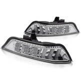 LED Koplampen Set Ford Mustang 2015-2017 - Chrome Upgrade met Dynamische Richtingaanwijzers