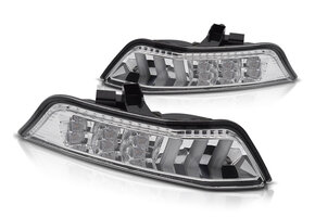 LED Koplampen Set geschikt voor Ford Mustang 2015-2017 - Chrome Upgrade met Dynamische Richtingaanwijzers