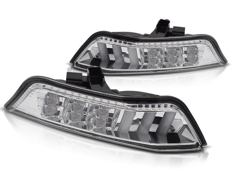 LED Koplampen Set geschikt voor Ford Mustang 2015-2017 - Chrome Upgrade met Dynamische Richtingaanwijzers