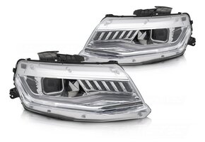 Tuning Koplampen Set Camaro 2016-2018 - Chrome HID met Sequentiële LED