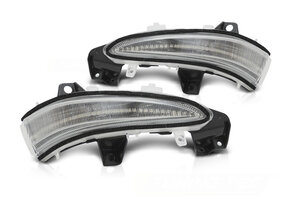 E4-gecertificeerde LED Spiegelknipperlichten Lexus RX III (2009-2015) - Wit