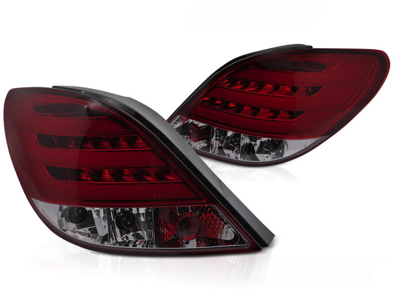 Sportieve LED Achterlichten geschikt voor Peugeot 207 Hatchback - Red Smoke Tuning Design