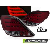 Sportieve LED Achterlichten geschikt voor Peugeot 207 Hatchback - Red Smoke Tuning Design