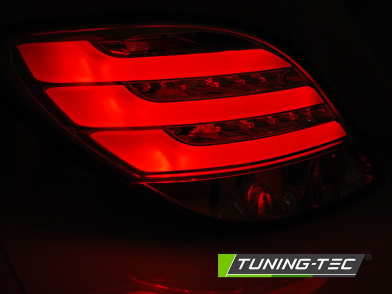 Sportieve LED Achterlichten geschikt voor Peugeot 207 Hatchback - Red Smoke Tuning Design