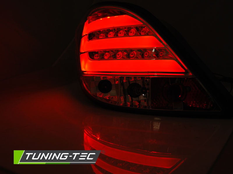 Sport LED Achterlichten geschikt voor Peugeot 207 - Rood/Wit Design - Tuning Uitvoering