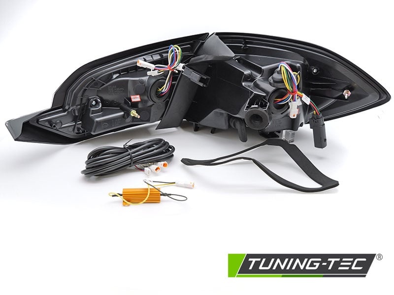 Moderne LED Achterlichten geschikt voor Ford Fiesta - Zwart Design - Dynamic Turn Signal