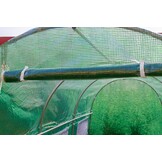 Beschermde Moestuinkas Deluxe - Volledig Uitgerust - Temperatuurcontrole