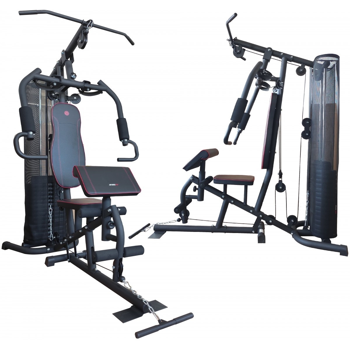 Professioneel Fitness Krachtstation - Compleet Homegym Systeem met 65kg Gewichtstapel