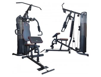 All-in-One Krachtstation met Beenpers en Vlindermachine - Max 120kg Belasting