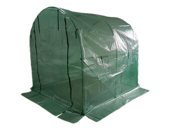 Professionele Moestuinkas - Eenvoudige Montage - 200cm hoog - 4 Ramen