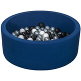 Luxe Ballenbad Navy - 150 Zachte Ballen - Veilig Babyspeelgoed vanaf 12 maanden