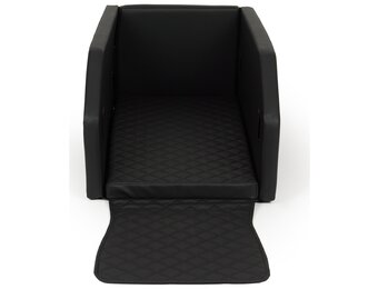 Luxe Auto Hondenbench met Schokdemping - Zwart - 55x100cm - Wasbaar