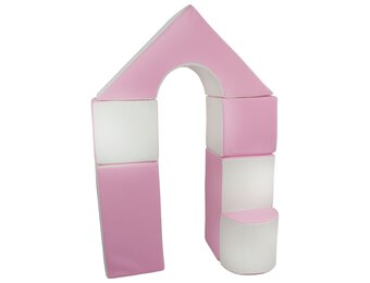 Premium Zachte Speelblokken - Set van 6 - Kindveilig Schuim met Certificaat - Pastelkleuren