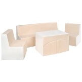 Afwasbare Kindermeubelset - Complete 4-delige Set - Onderhoudsvriendelijk Eco-leer