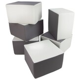 Professionele Speelblokken Set - 6 Gecertificeerde Schuimblokken voor Kinderopvang - 40x40x25 cm