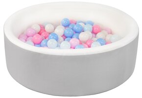 Ontwikkelingsgerichte Ballenbak 200 Ballen - Motoriek Stimulerend - Roze/Blauw