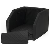 Veilige Puppybench Zwart - Complete Starterset 55x70cm