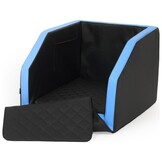 Reishondenbench Deluxe - 55x70 cm - Met Opbergvak en Gordel
