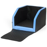 Reishondenbench Deluxe - 55x70 cm - Met Opbergvak en Gordel