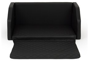 Comfort Hondenbench met Veiligheidsgordel - Zwart - 90x55 cm
