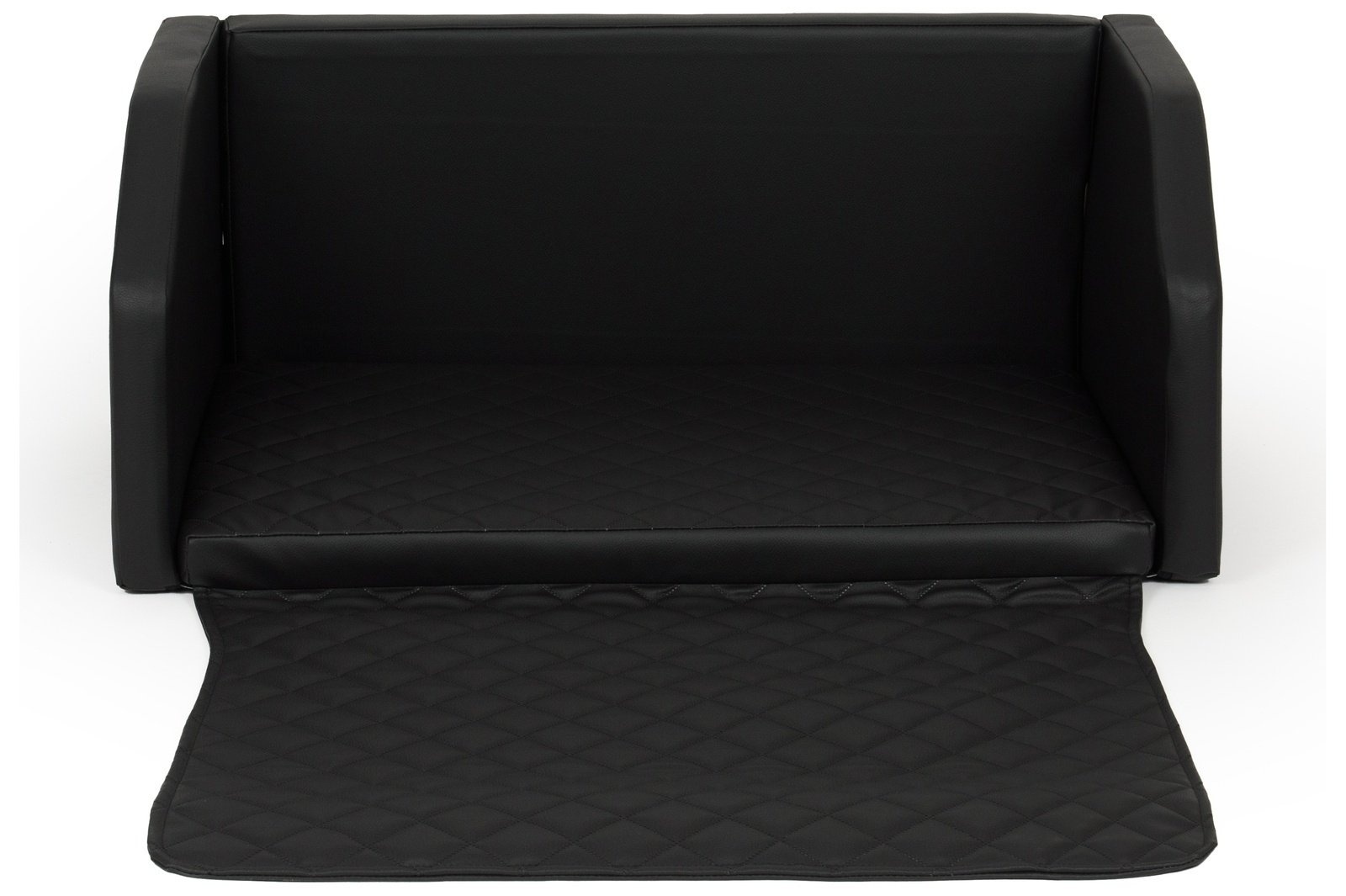Comfort Hondenbench met Veiligheidsgordel - Zwart - 90x55 cm