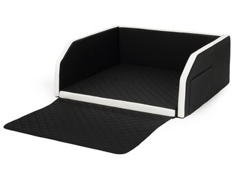 Premium Veiligheidsbench Auto - Eco-leer - XXL 100x90 cm - Met Veiligheidsriem