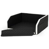 Premium Veiligheidsbench Auto - Eco-leer - XXL 100x90 cm - Met Veiligheidsriem
