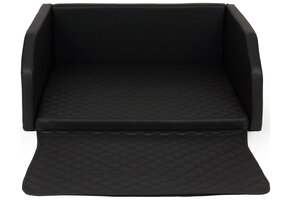 3-in-1 Puppybench Deluxe - Opvouwbaar Zwart Startpakket