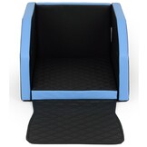Veilige Auto Hondenbench Premium - Comfort Plus met Veiligheidsgordel - 55x70cm