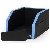 Veilige Auto Hondenbench Premium - Comfort Plus met Veiligheidsgordel - 55x70cm