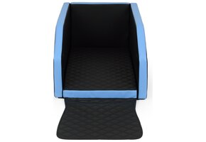 3-in-1 Hondenbench Deluxe - Bed, Bench & Autovervoer - 55x100cm