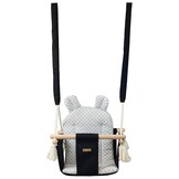 Ontwikkelingsgerichte Babyschommel - Handgemaakt Houten Frame - Vanaf 10 maanden