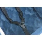 Duurzame Baby Hangmat - Natuurlijk Hout en Katoenen Touwen - Marineblauw