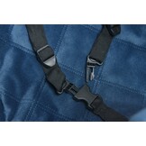 Duurzame Baby Hangmat - Natuurlijk Hout en Katoenen Touwen - Marineblauw