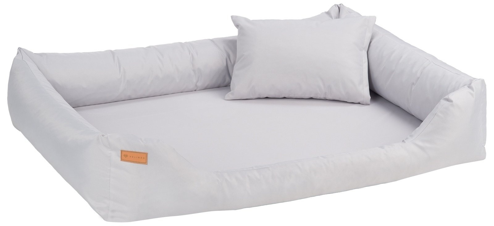 Binnen & Buiten Hondenmand - Waterdicht Comfort in Zilver