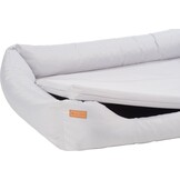 Binnen & Buiten Hondenmand - Waterdicht Comfort in Zilver