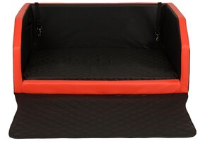 Luxe Auto Hondenmand XXL met Veiligheidsgordel - Comfort Reisbed 100x70 cm