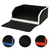 Luxe Auto Hondenmand XXL met Veiligheidsgordel - Comfort Reisbed 100x70 cm