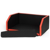 Luxe Auto Hondenmand - Veiligheidssysteem - 100x70 - Eco-leer