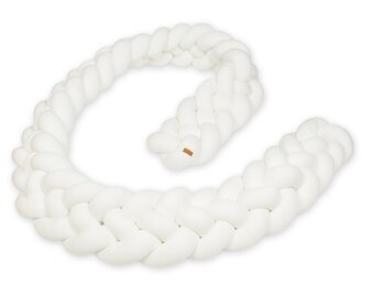 Zachte Gevlochten Bedrand - Premium Kwaliteit - 350x25cm