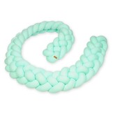 Gecertificeerde Bedbumper Mint - Veilig Slapen - 350 cm Ledikantbeschermer