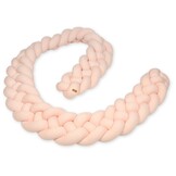 Veilige Bedbumper 350cm - Kindveilig Gecertificeerd - Perzik - Wasbaar