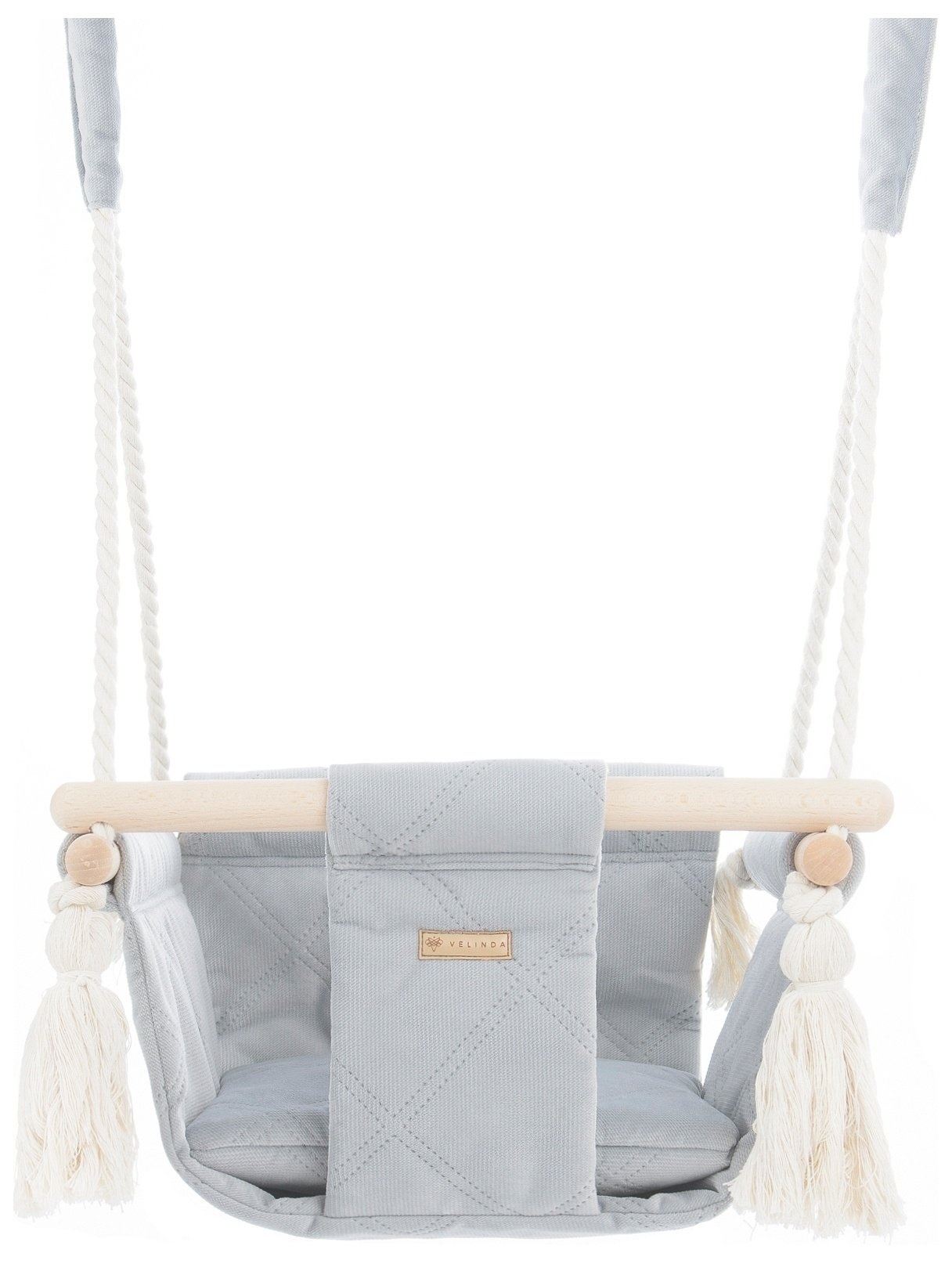 Exclusieve Babystoel Schommel - Luxe Kraamcadeau - Handgemaakt